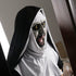 The Nun Horror Mask Cosplay Valak Scary Latex Masks with Headscarf Veil Hood Full Face Helmet Horror Costume Halloween